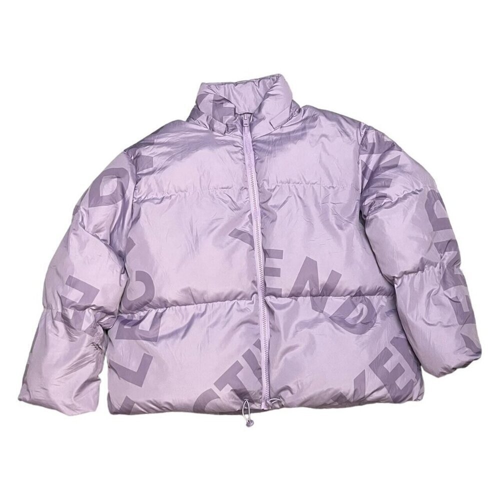 ASOS Designer Lavender Mega Puffer Parka Parka Jacket - Womens 8